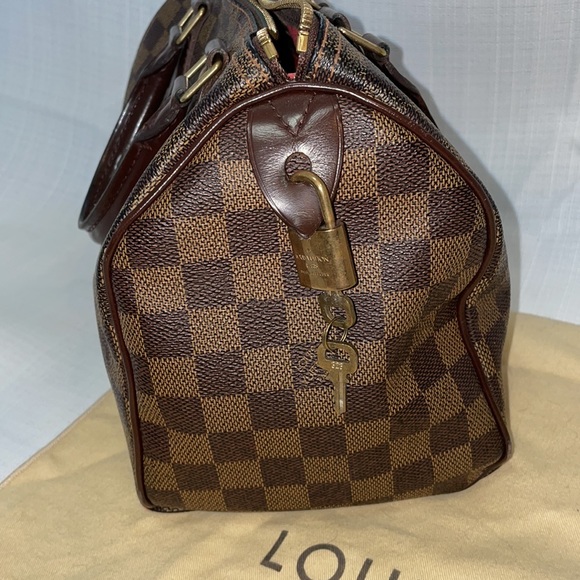 Louis Vuitton Speedy 25 Damier Ebene Handbag - Picture 5 of 16